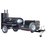 Meadow Creek TS250 Offset Tank Smoker and Trailer