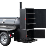 Meadow Creek TS250 Offset Tank Smoker and Trailer