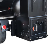 Meadow Creek TS500 Offset Tank Smoker and Trailer