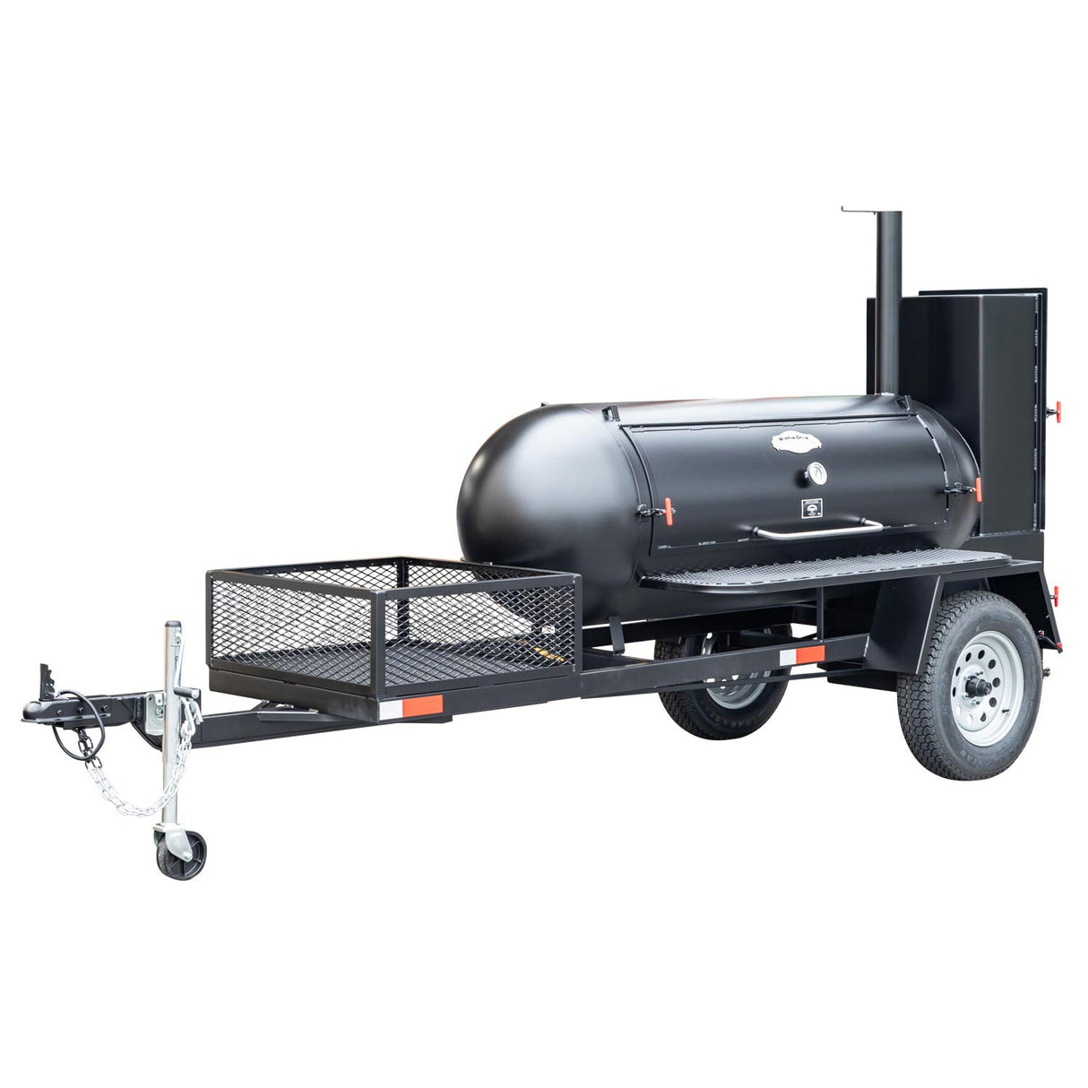 Meadow Creek TS250 Offset Tank Smoker and Trailer