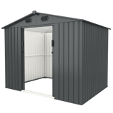 Chery Industrial 8'x6' Metal Storage Shed