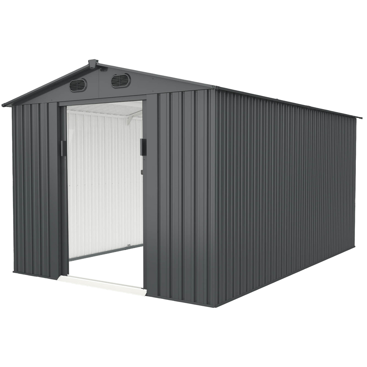 Chery Industrial 8'x12' Metal Storage Shed