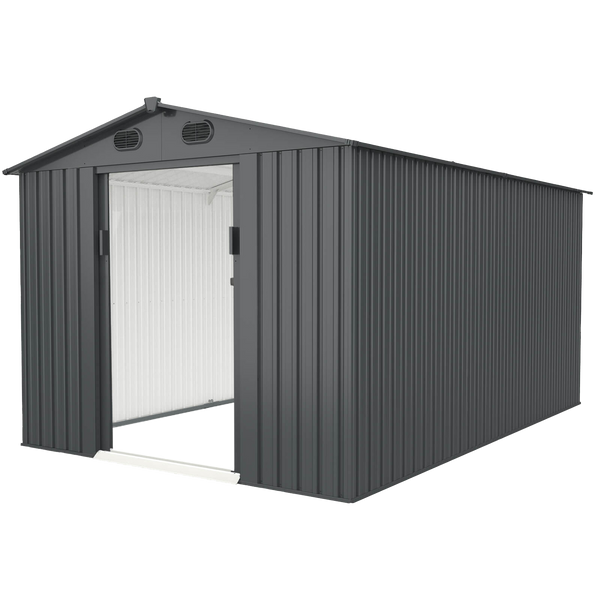 Chery Industrial 8'x12' Metal Storage Shed