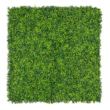 Designer Plants USA Artificial Mixed Boxwood Hedge Panel Wall 40" x 40" Commercial Grade