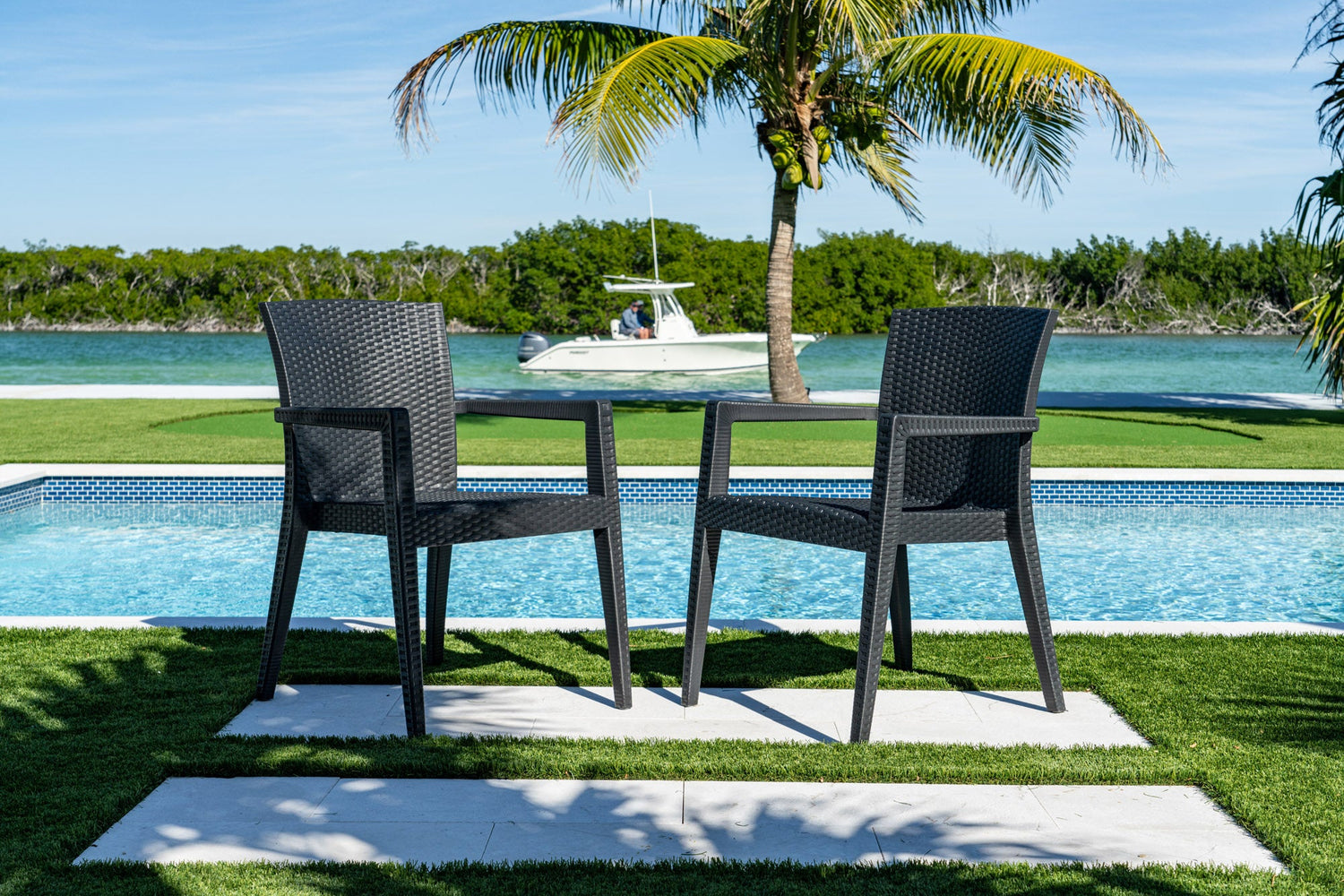 Rainbow Outdoor Montana 5-Piece Dining Set-Anthracite