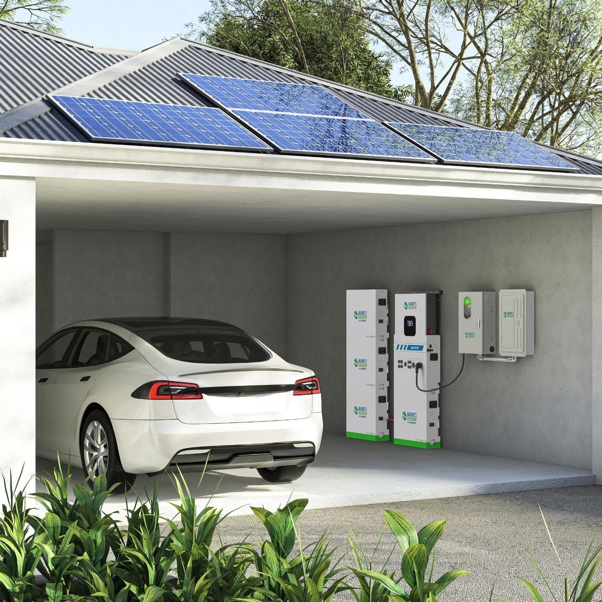 Nature's Generator MyGrid 10K Solar and Wind Generator for Home