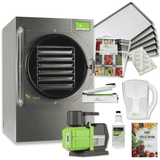 Harvest Right Large Home Pro Freeze Dryer with XL Premier Vacuum Pump, 6 Trays and Mylar Starter Kit in Stainless Steel