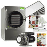 Harvest Right Large Home Pro Freeze Dryer with Oil Free Vacuum Pump, 6 Trays and Mylar Starter Kit in Stainless Steel
