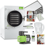 Harvest Right Medium Home Pro Freeze Dryer with Premier Vacuum Pump, 5 Trays and Mylar Starter Kit in White