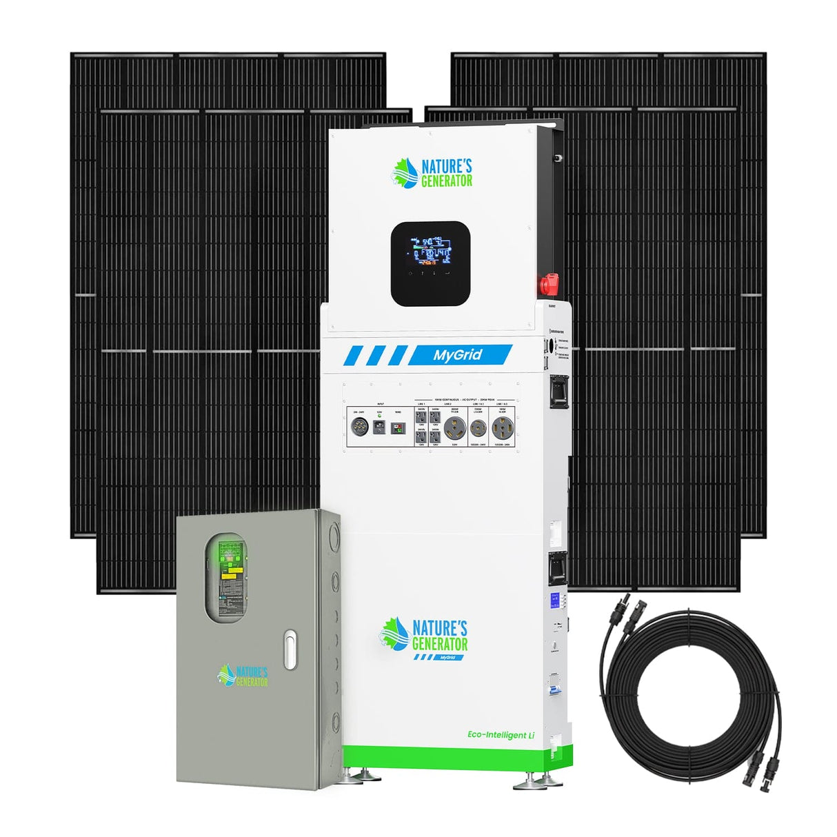 MyGrid 10K with Transfer Switch for House Battery Backup Hover