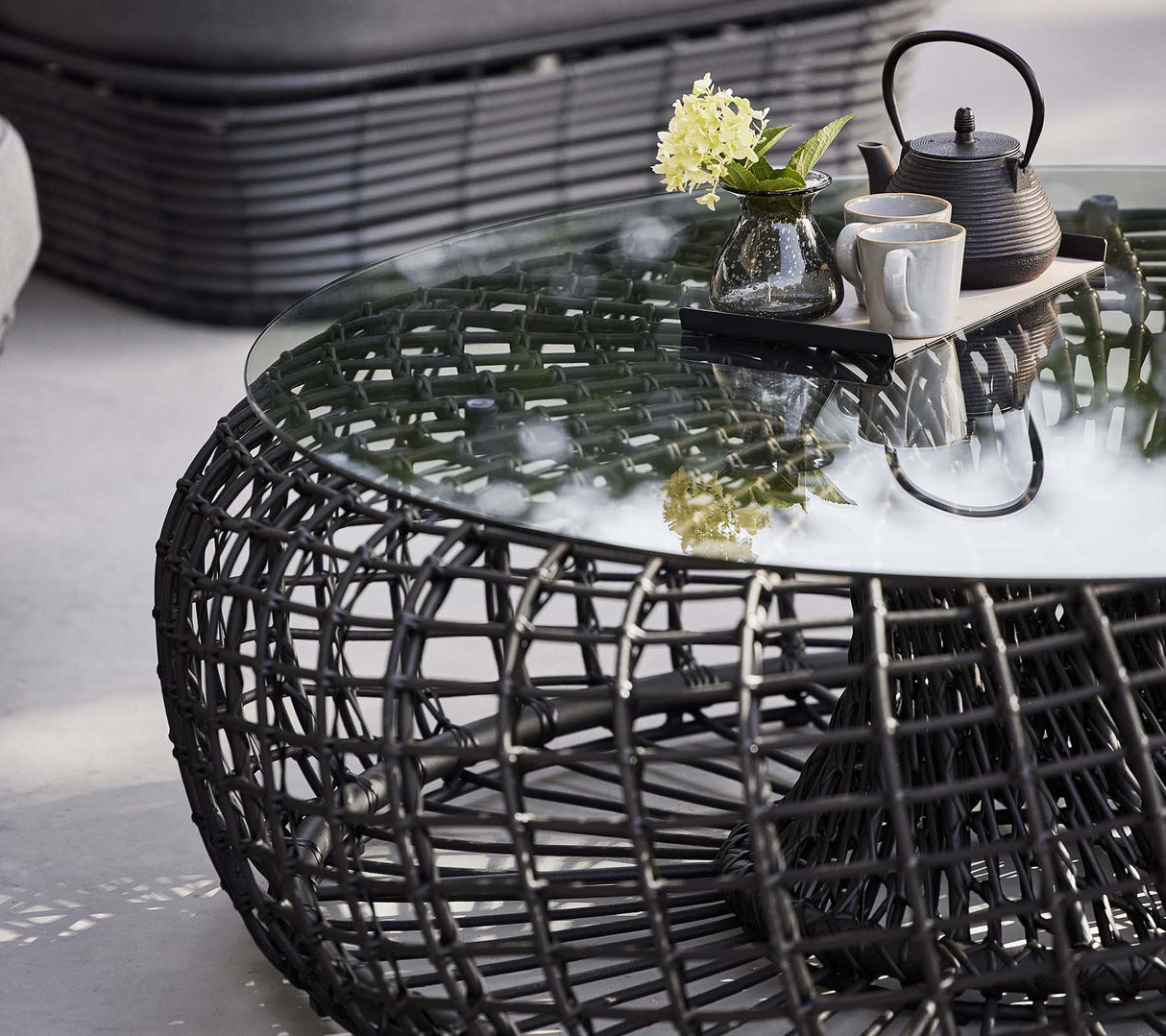 Nest Large Indoor Coffee Table Footstool 7321RU