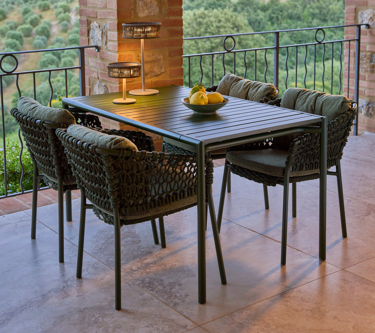 Cane-line Bliss Outdoor Rectangular Dining Table 11045ADG