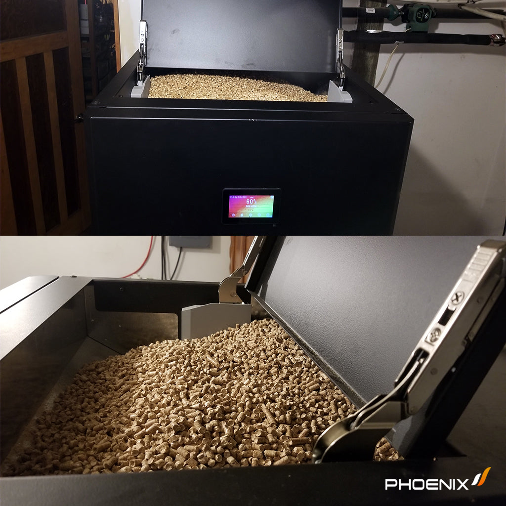 PHOENIX 18 Pellet Boiler 61K BTU Efficient Heating Solution