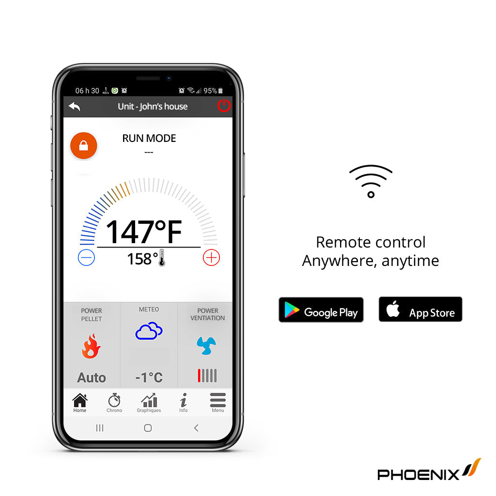 PHOENIX 18 Pellet Boiler 61K BTU Efficient Heating Solution
