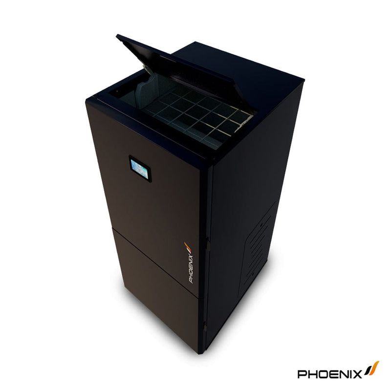 PHOENIX 18, Compact Pellet Boiler, 61K BTU - Efficient Home Heating Solution