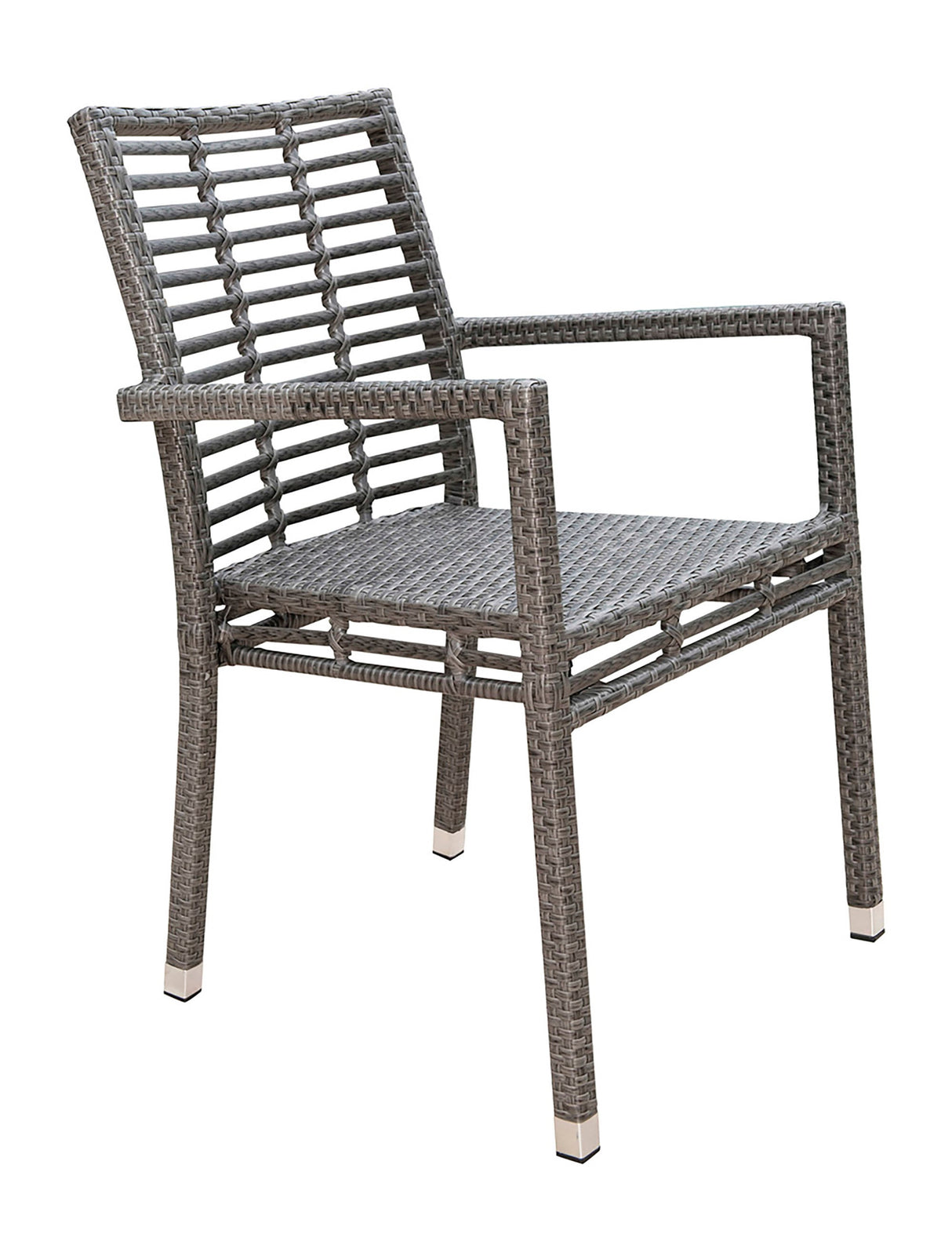 Panama Jack Graphite Set of 2 Stackable Armchairs