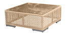 Panama Jack Austin Coffee Table with Glass