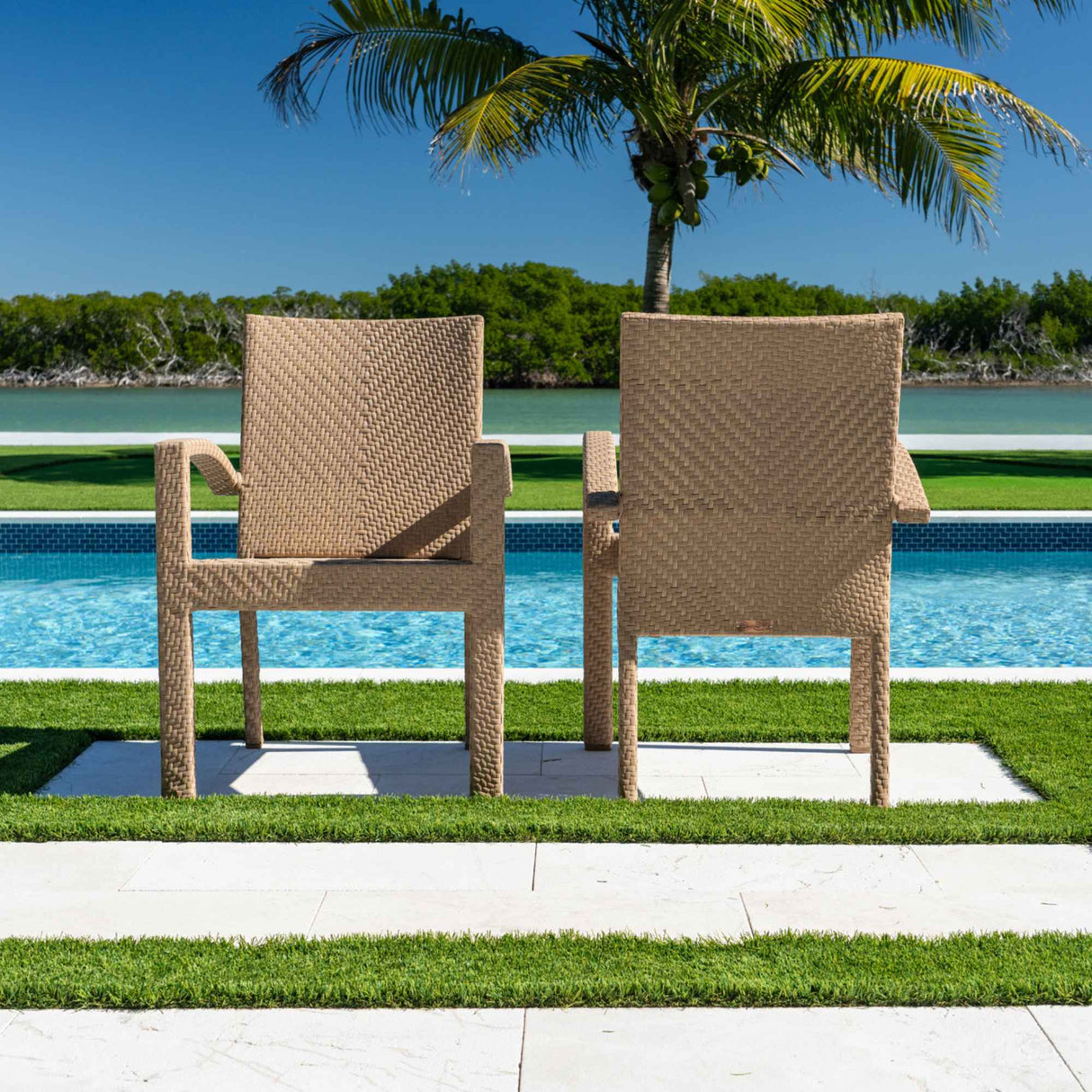 Panama Jack Austin Dining Armchairs (Set of 2)