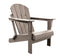 Panama Jack Polyresin Folding Taupe Adirondack Chair