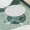 Panama Jack Set of 2 Wave In-Pool Chaise Lounger with End Table