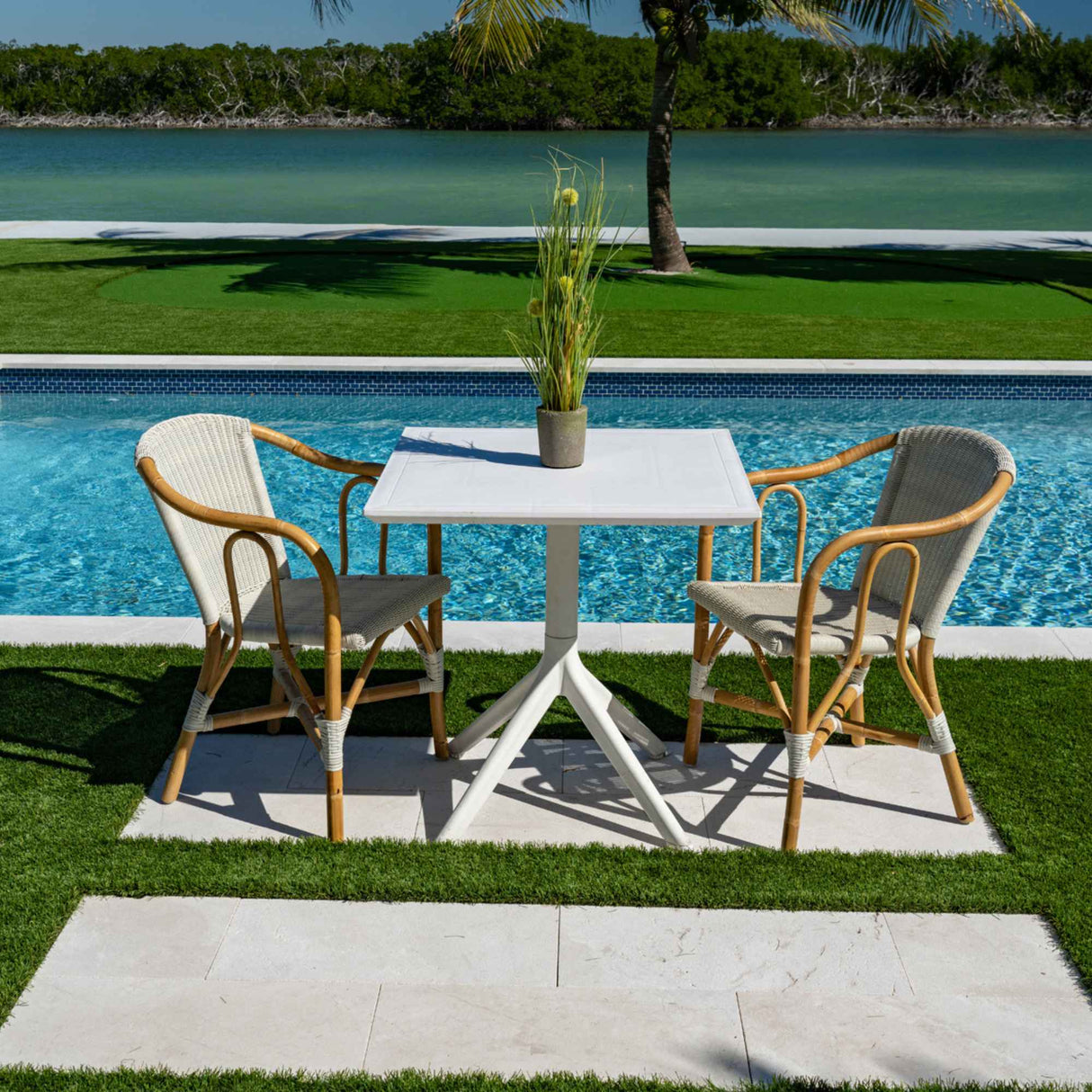 Panama Jack Set 2 Barina Bistro Armchairs