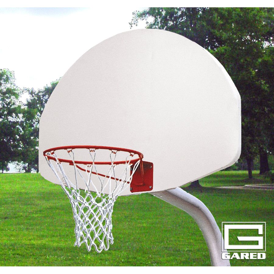 Gared Economy 3‑1/2″ O.D. Unbraced Gooseneck Basketball Package – PK3510