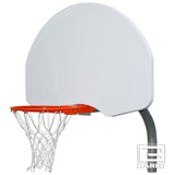 Gared Economy 3‑1/2″ O.D. Unbraced Rear‑Mount Gooseneck Basketball Package – PK3515