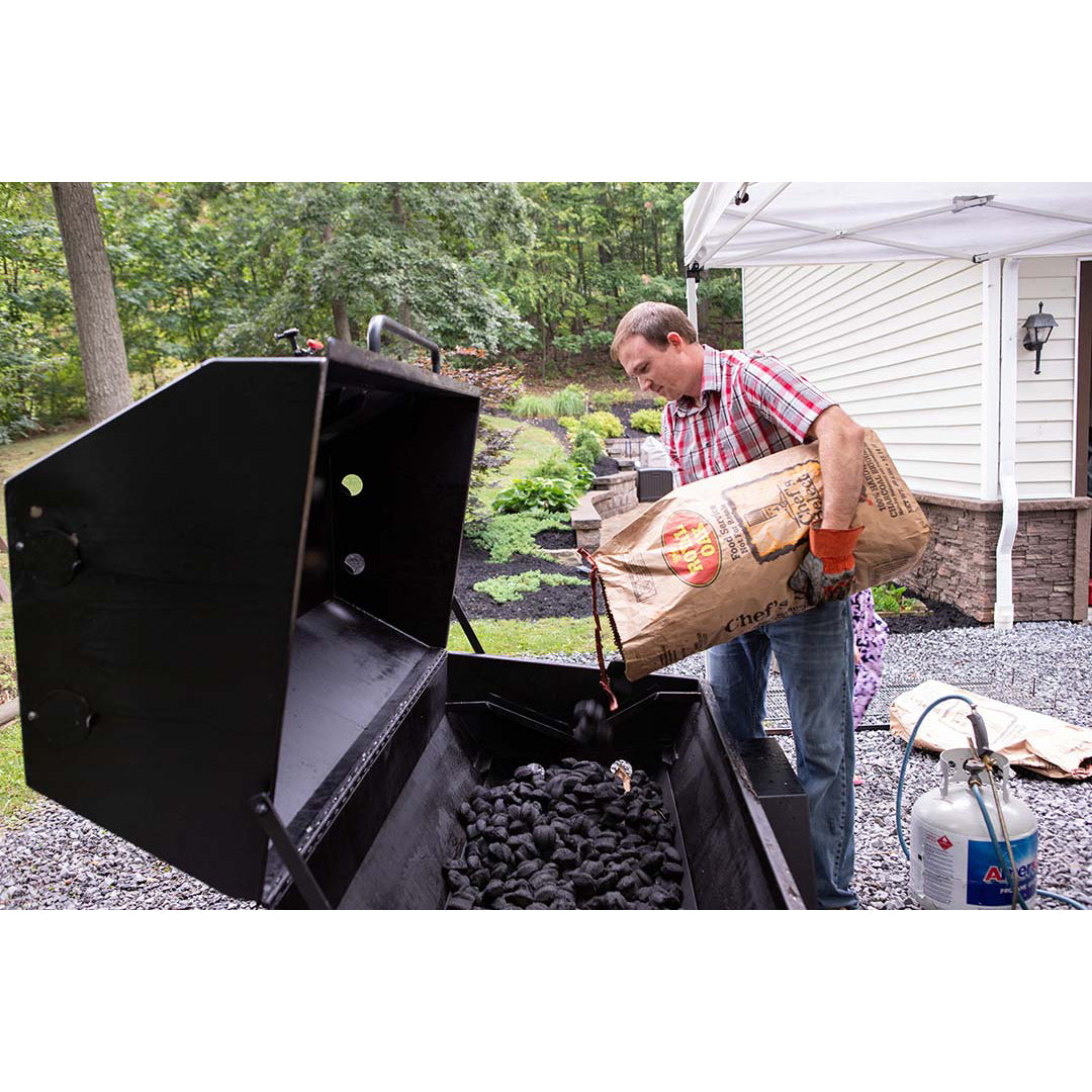 Meadow Creek PR60T 60" Pig Roaster Smoker and Trailer
