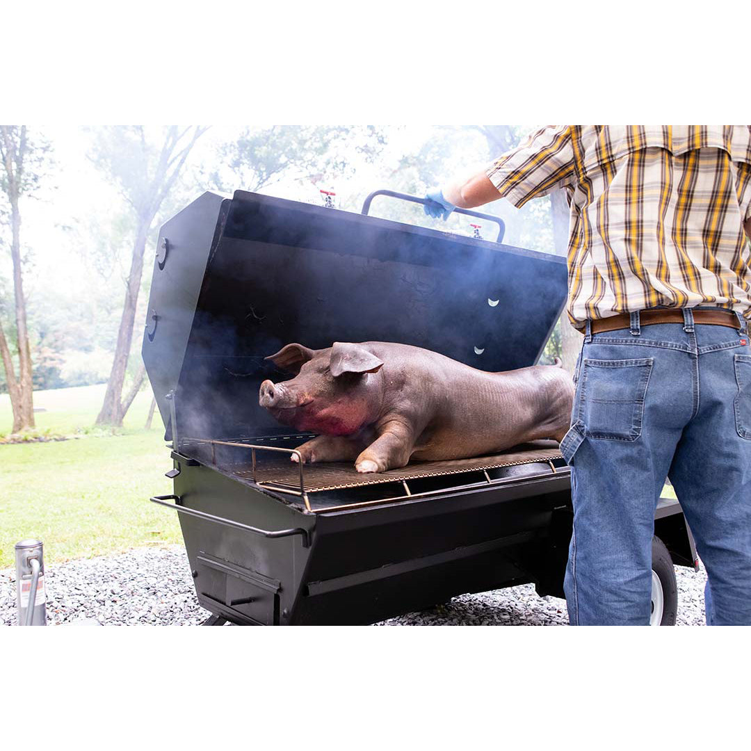 Meadow Creek PR60T 60" Pig Roaster Smoker and Trailer