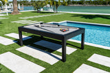 Panama Jack Indoor / Outdoor Billiards Aluminum Pool Table w/Sunbrella Fabric