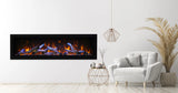 Amantii Panorama Deep & Extra Tall 40" Indoor/Outdoor Electric Fireplace BI-40-DEEP-XT