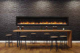 Amantii Panorama BI Slim Indoor/Outdoor Electric Fireplace BI-40-SLIM-OD-LUMINA