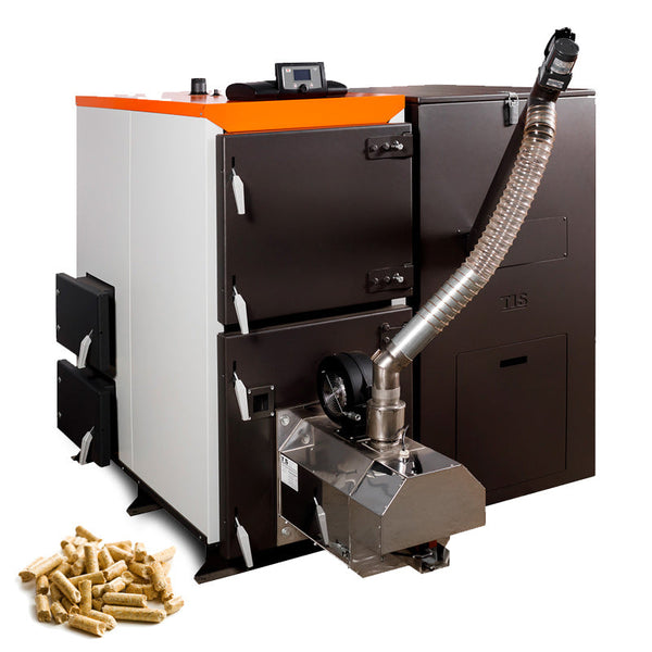 PELLET DUO 1000 | 3400K BTU High-Efficiency Automated Pellet Boiler