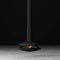 HearthArtSinn Shine 8 Luxury Hanging Disc-Shaped Real Fire Fireplace