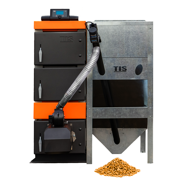 PELLET DUO 50 Commercial Pellet Boiler | 170K BTU | 92% Efficiency