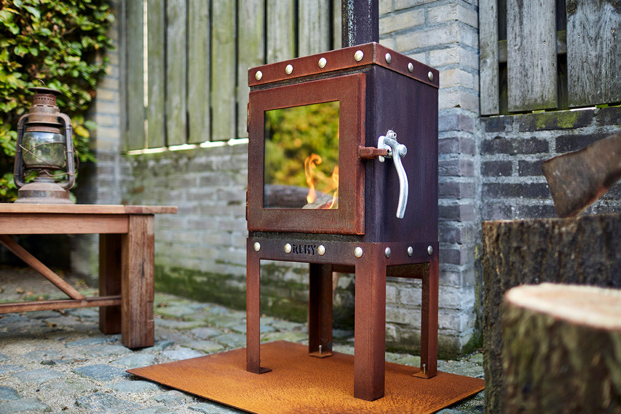 RB73 Piquia Compact Outdoor Wood Burning Stove 97563723