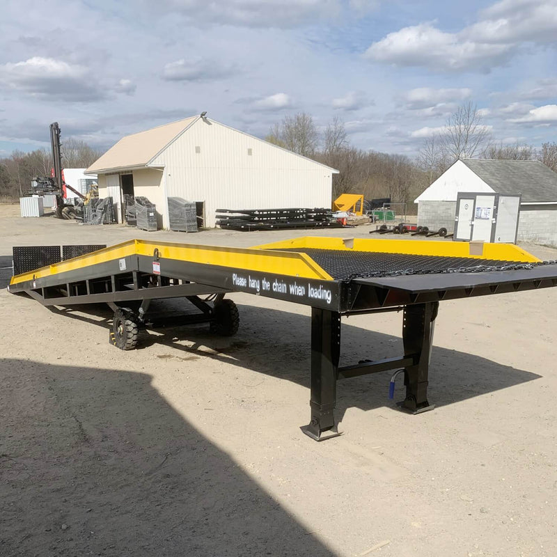 Chery Industrial 26,500 lb. Capacity Portable Loading Dock Ramps Yard Ramp