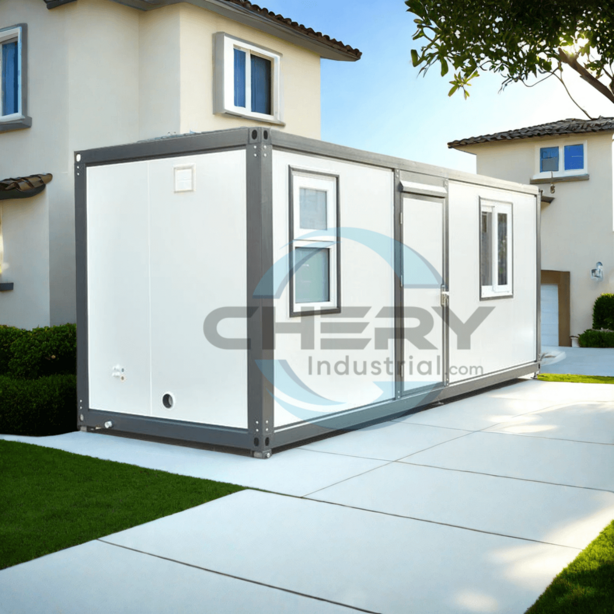 Chery Industrial Portable Office 7ft x 20ft with Bathroom