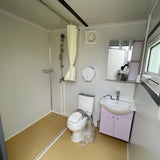 Chery Industrial  Bastone Portable Toilet with Shower Curtain Style