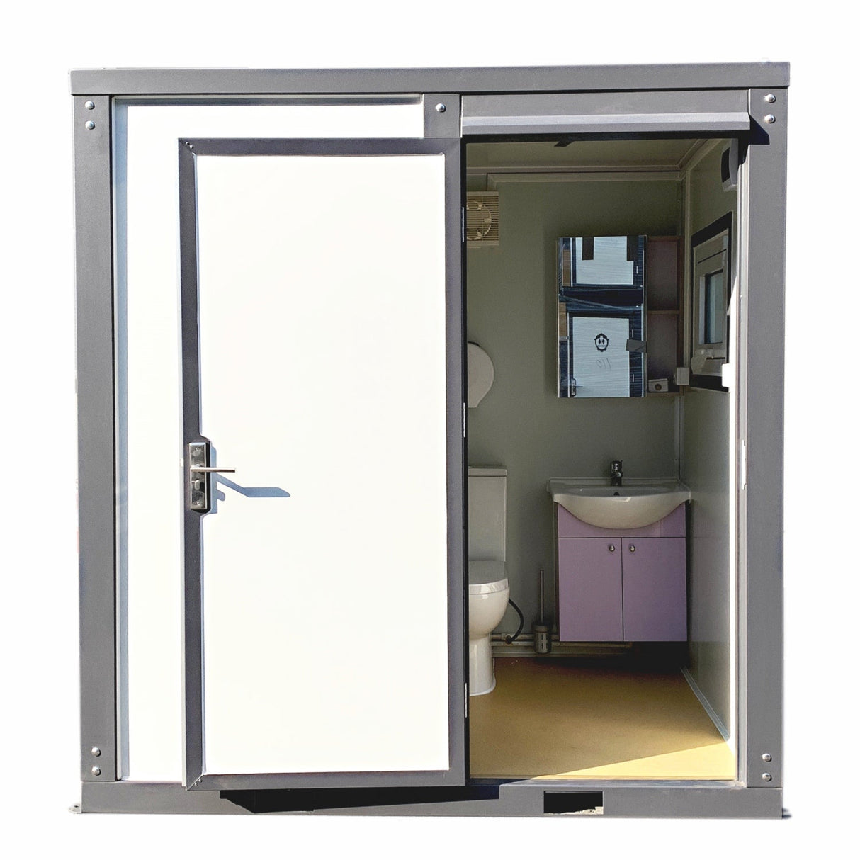 Chery Industrial  Bastone Portable Toilet with Shower Curtain Style