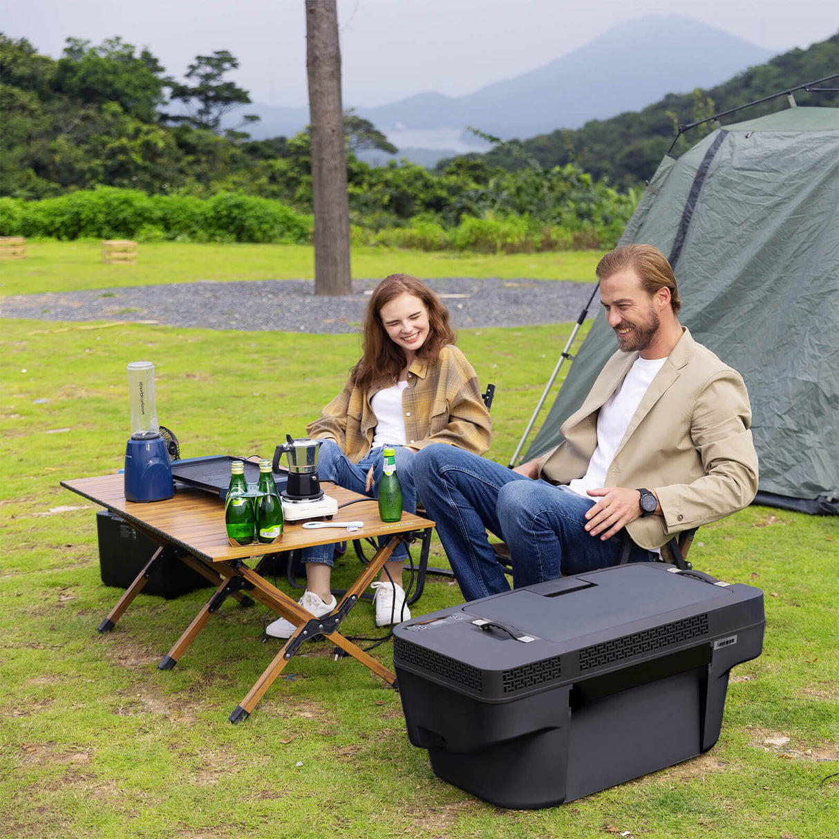Chery Industrial Portable freezer specially designed for Tesla Model Y