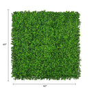 Designer Plants USA Premium Bright Artificial Boxwood Wall 40" x 40" Commercial Grade