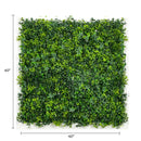 Designer Plants USA Premium Mixed Ivy Spring Sensation Artificial Green Wall 40" x 40"