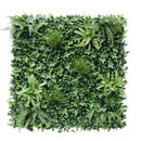 Designer Plants USA Luxury Green Tropics Artificial Living Wall 40x40 Commercial Grade
