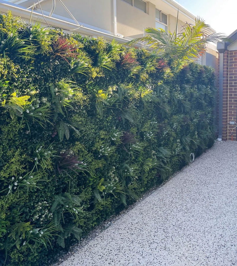 Designer Plants USA U-Luxury Lush Spring Artificial Vertical Wall 40x40 Commercial Grade
