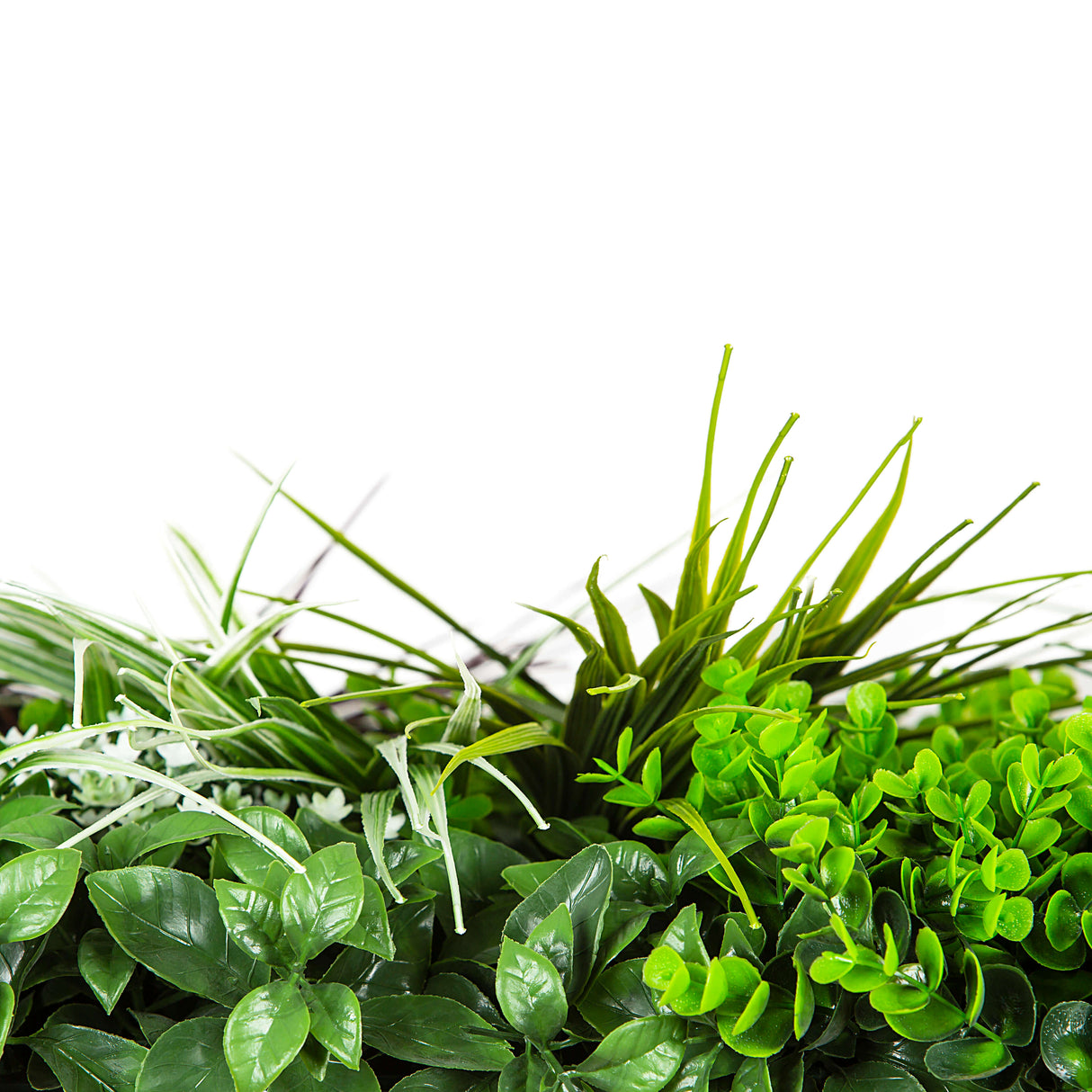 Designer Plants USA Luxury Urban Greenery Artificial Vertical Garden 40" x 40" 11SQ FT Commercial Grade UV Resistant