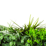 Designer Plants USA Luxury Urban Greenery Artificial Vertical Garden 40" x 40" 11SQ FT Commercial Grade UV Resistant