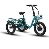 Eunorau New Trike Foldable 500W Electric Bike