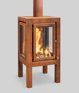 RB73 Quaruba XXL Outdoor Wood Burning Fireplace 97563717