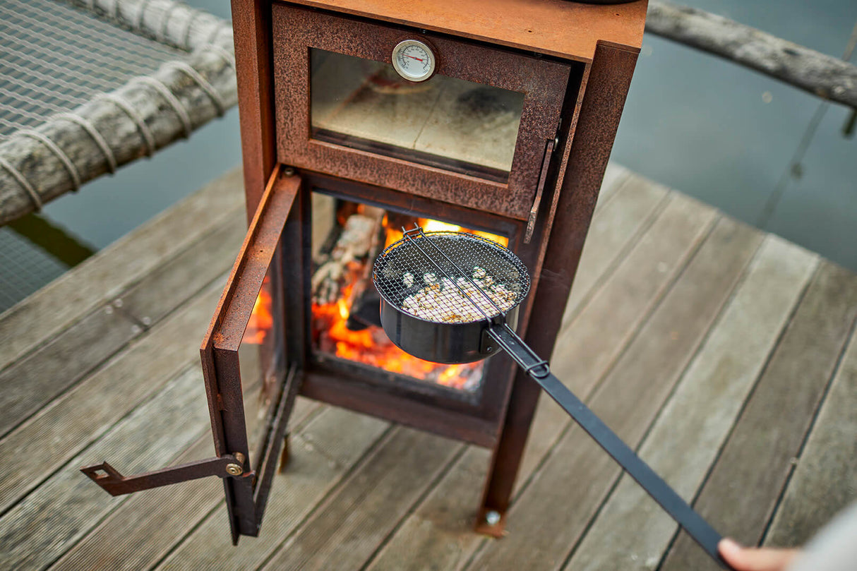 RB73 Quercus Outdoor Wood Burning Fireplace Oven 97563722